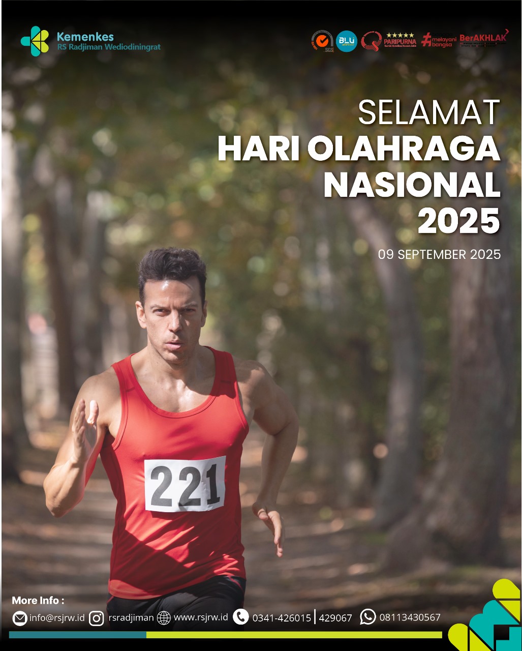 SELAMAT MEMPERINGATI HARI OLAHRAGA NASIONAL 09 SEPTEMBER 2025