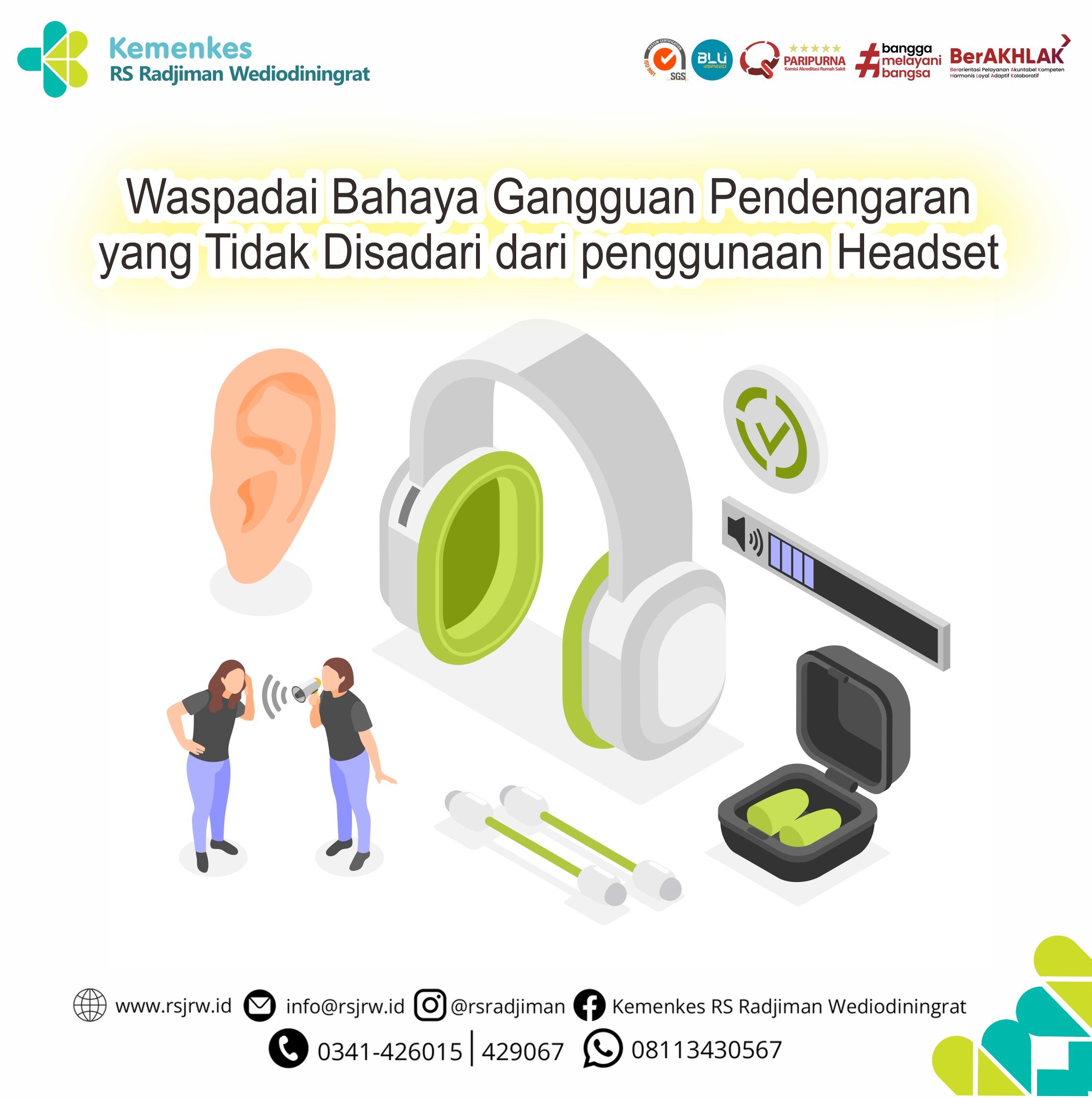 Waspadai Bahaya Gangguan Pendengaran yang Tidak Disadari dari Penggunaan Headset